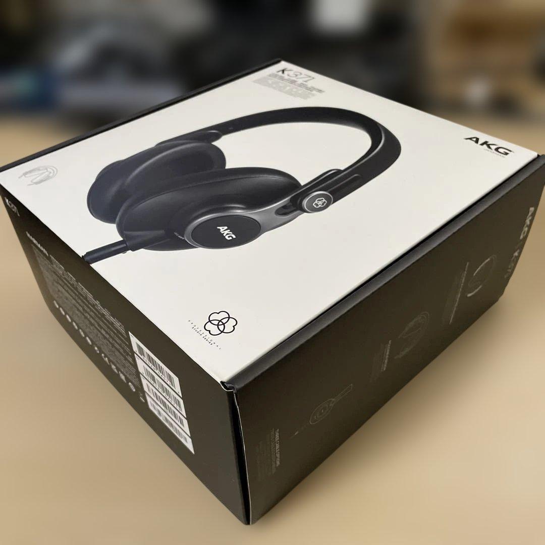 純正イヤーパッド未使用 】AKG K371 有線 モニターヘッドホン 密閉型