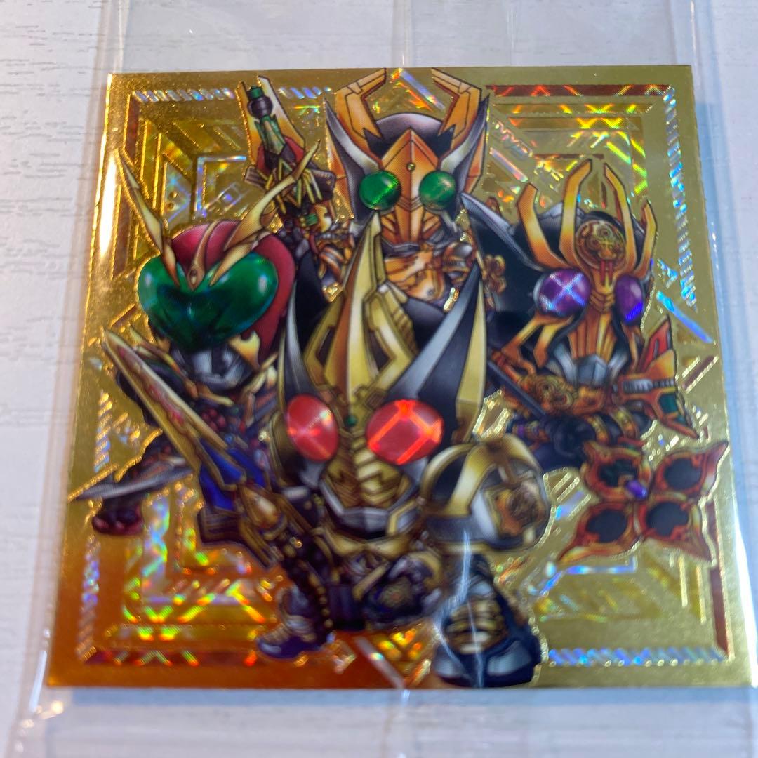 仮面ライダー 森永プロモ プラカード ブレイド・ギャレン・カリス