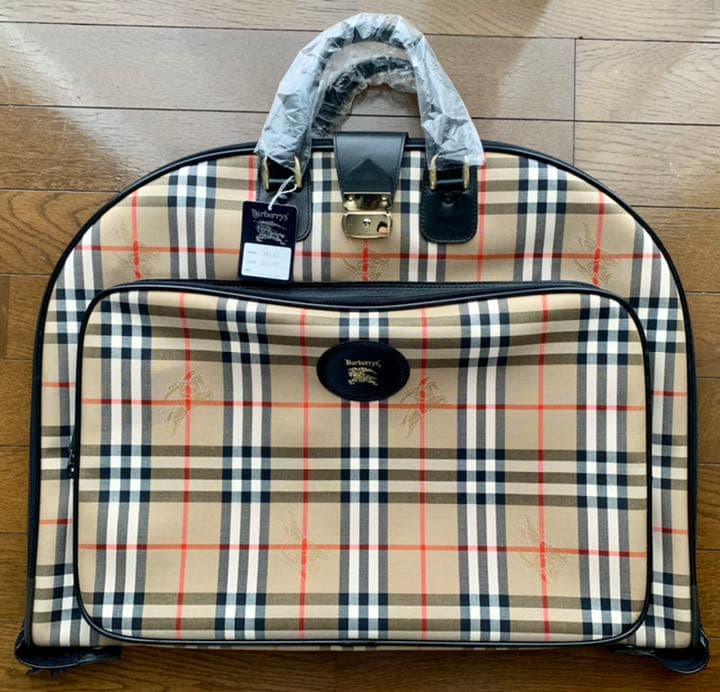 BURBERRY バーバリー ノバチェック ガーメントケース メンズ ブランド