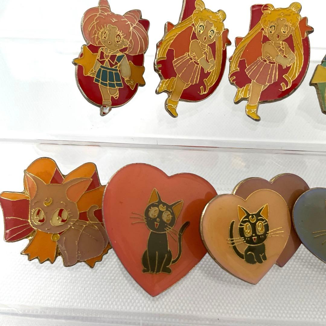 90年代当時物　セーラームーン　レア　ミラクルピンズ　ピンバッチ　　平成レトロ