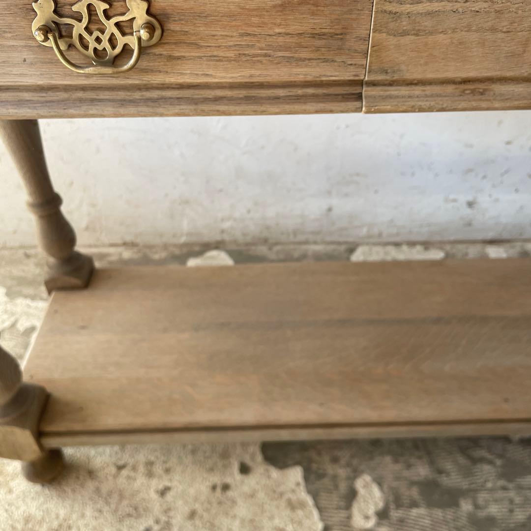 ビンテージ ドロワー カウンター テレビ台 キッチンテーブル 剥離の