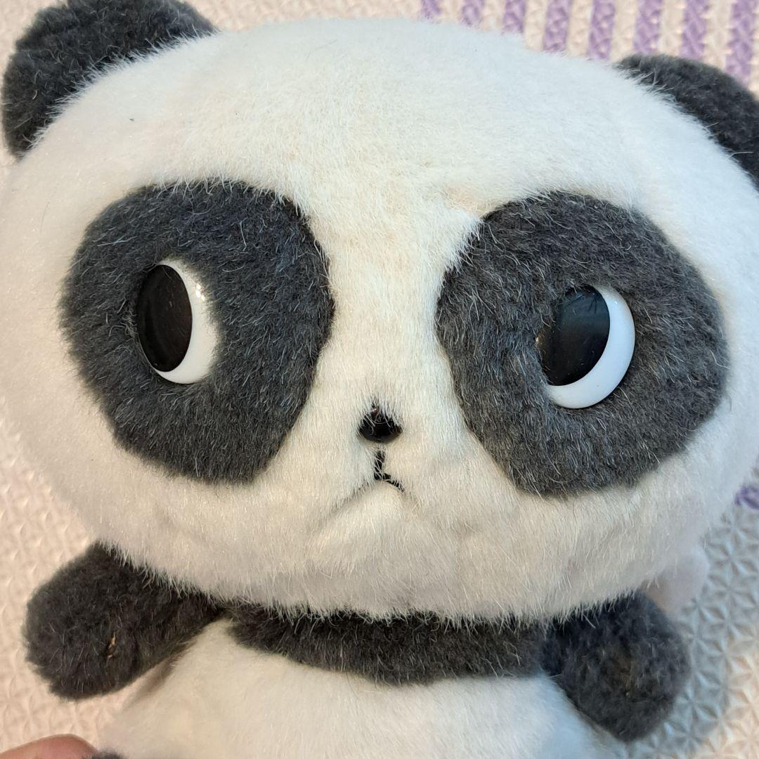 パンシェルズワールド　エンジェルパンダ ぬいぐるみ 本体　天使の羽　平成レトロ