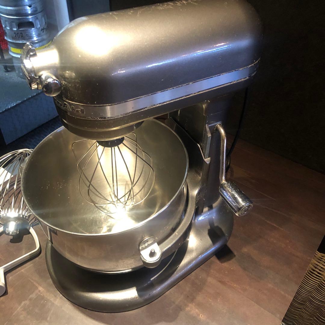 限定値下　ジャンクKitchenAid スタンドミキサー シルバープロ600