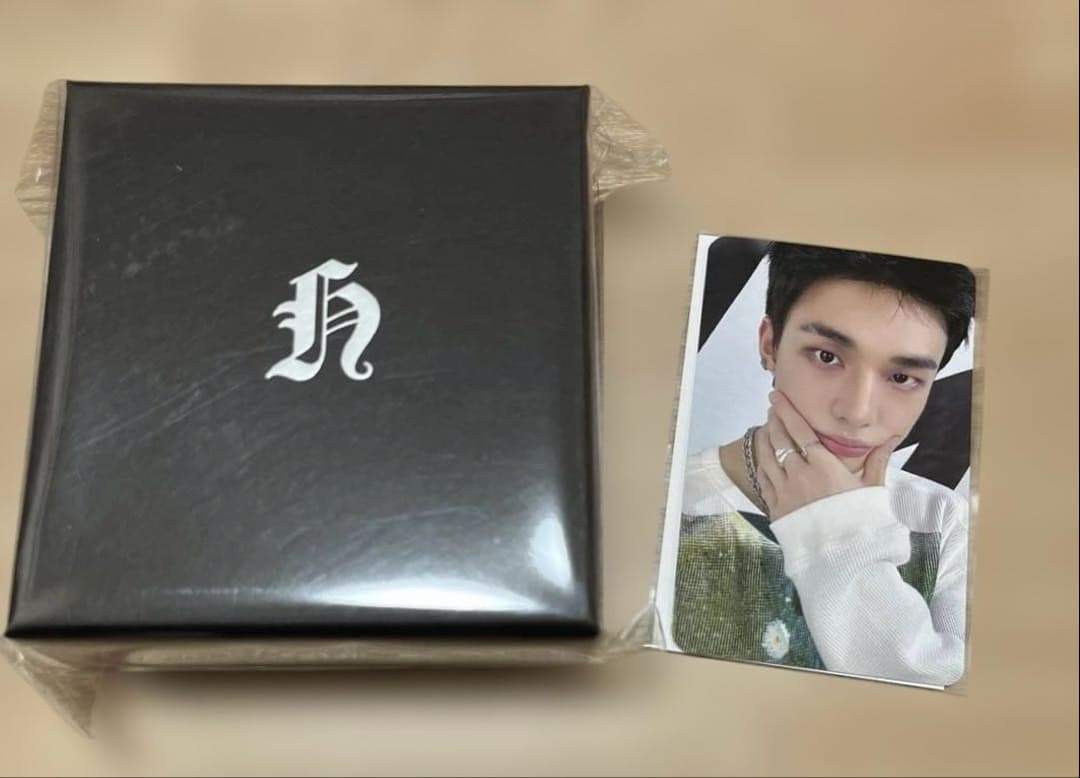 ヒョンジン メンプロ 南京錠ネックレス straykids 公式 特典トレカ