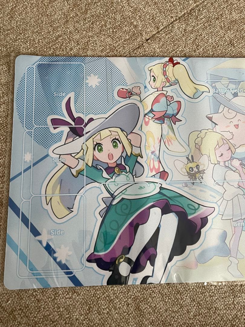 【5000枚限定】ポケモンマスターズEX リーリエ プレイマット ラバーマット