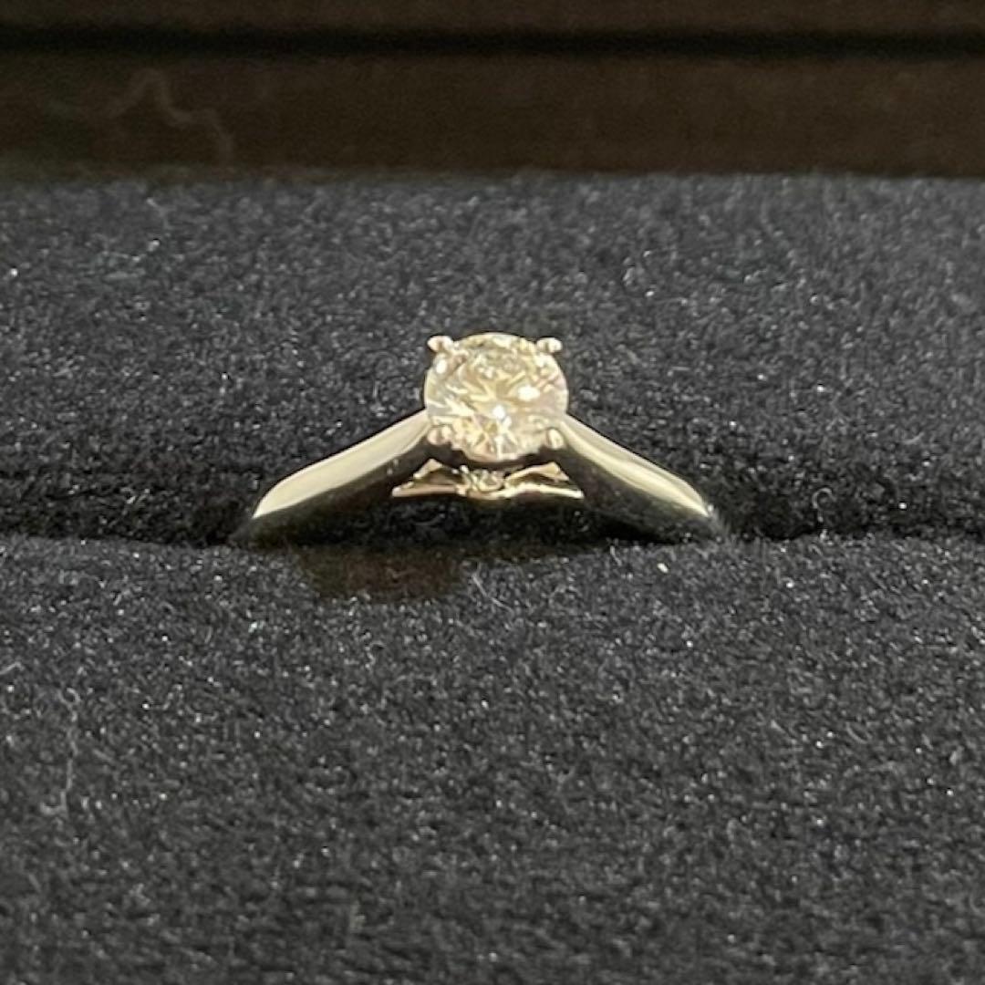 【価格見直し】Cartier 1895 ソリテール 0.35ct GIA VS1
