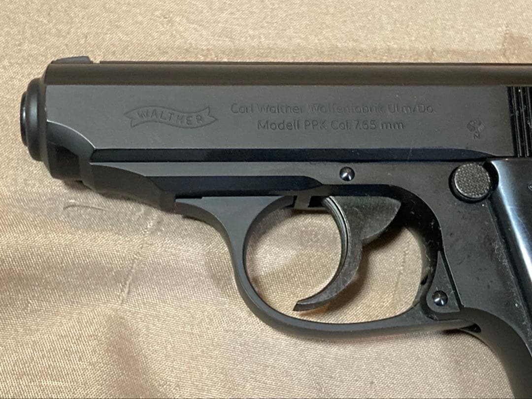 マルゼン　ワルサーPPK ブローバック　ブラックモデル