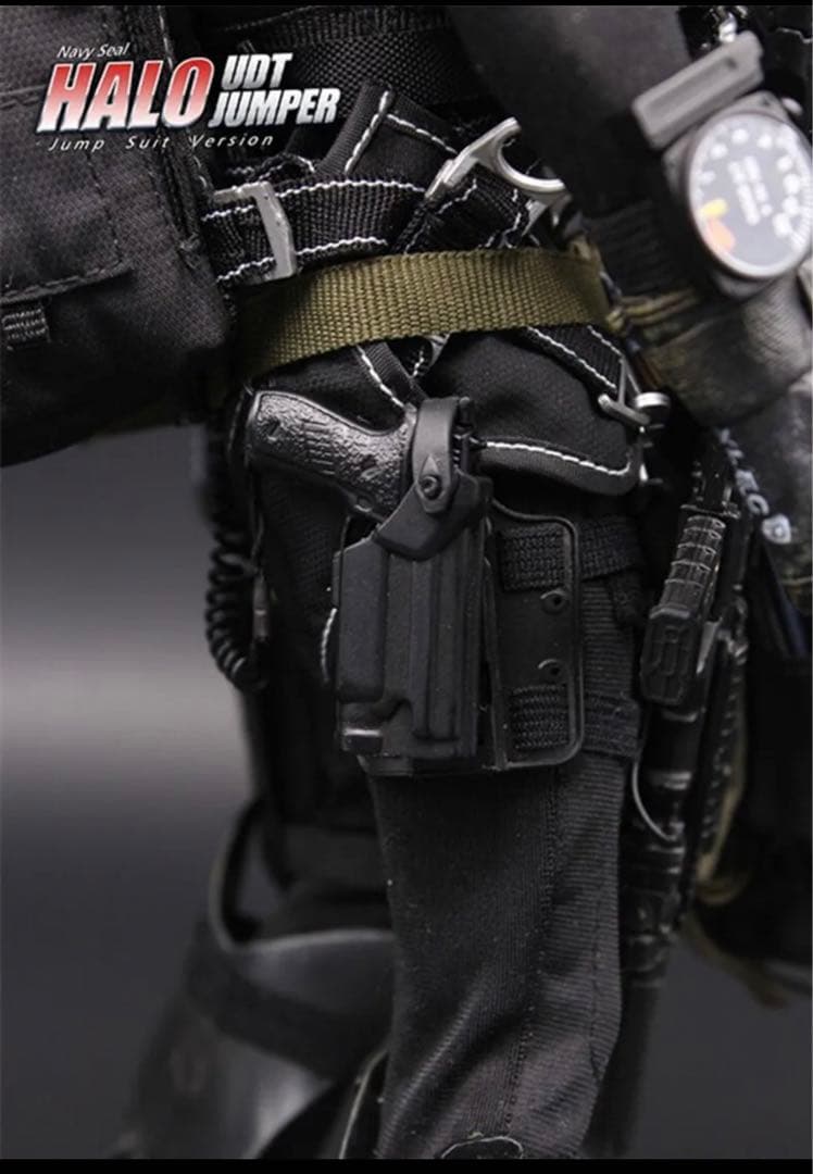 1/6 ネイビーシールHalo UDTジャンパージャンプスーツ H-04