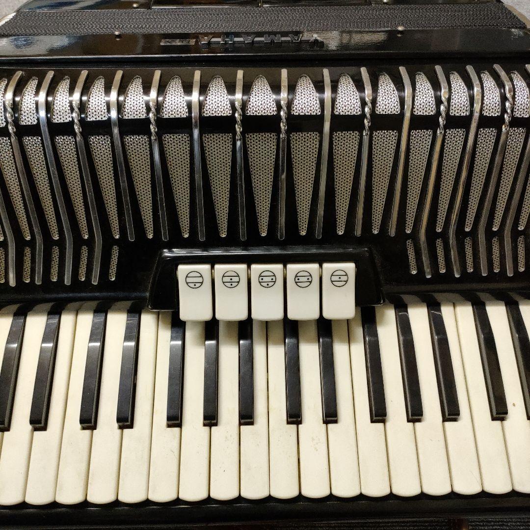 YAMAHA ヤマハ最高級モデル ヴィンテージ アコーディオン 34鍵80