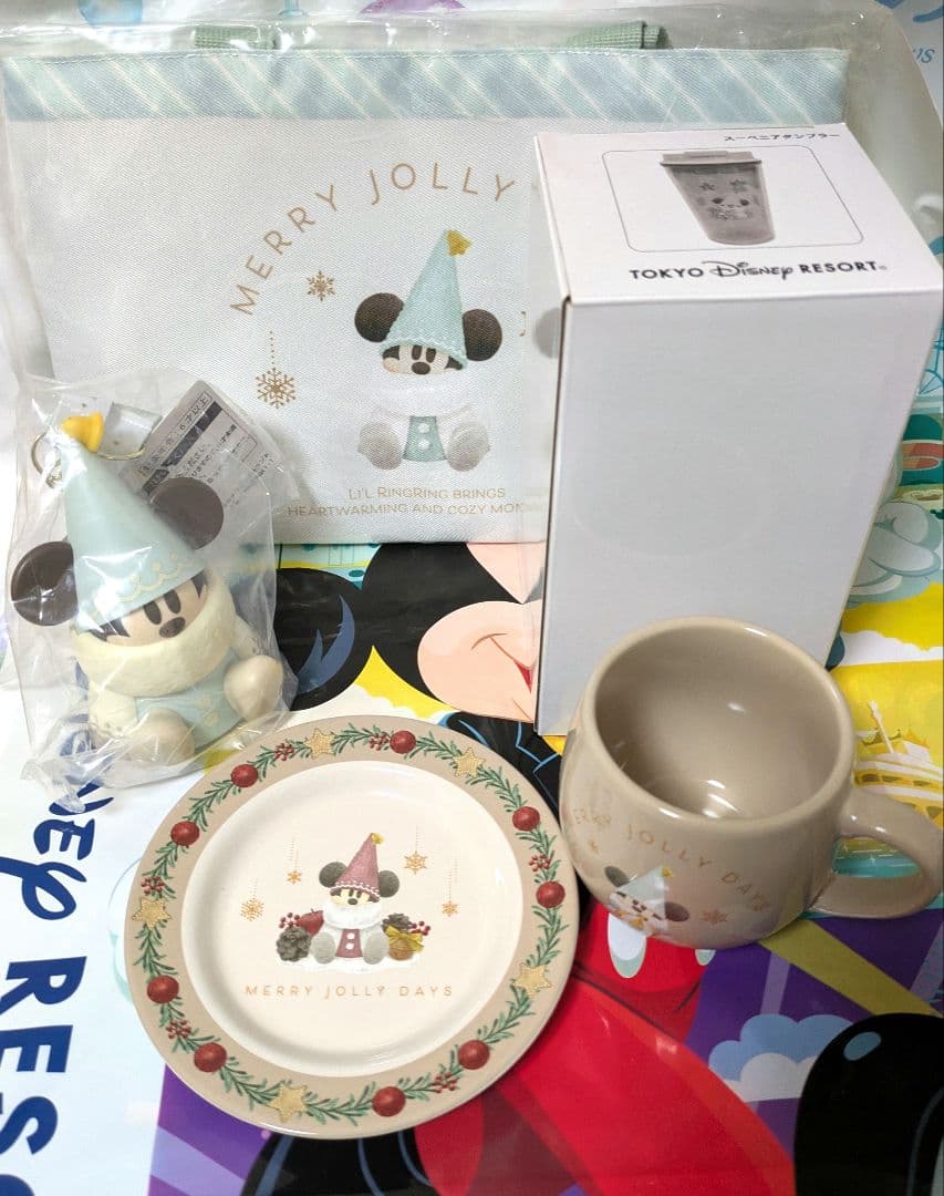 ディズニー リルリンリン クリスマス2025 スーベニア 5点セット品 ディズニー リルリンリン スーベニア 5点セット リルリンリン