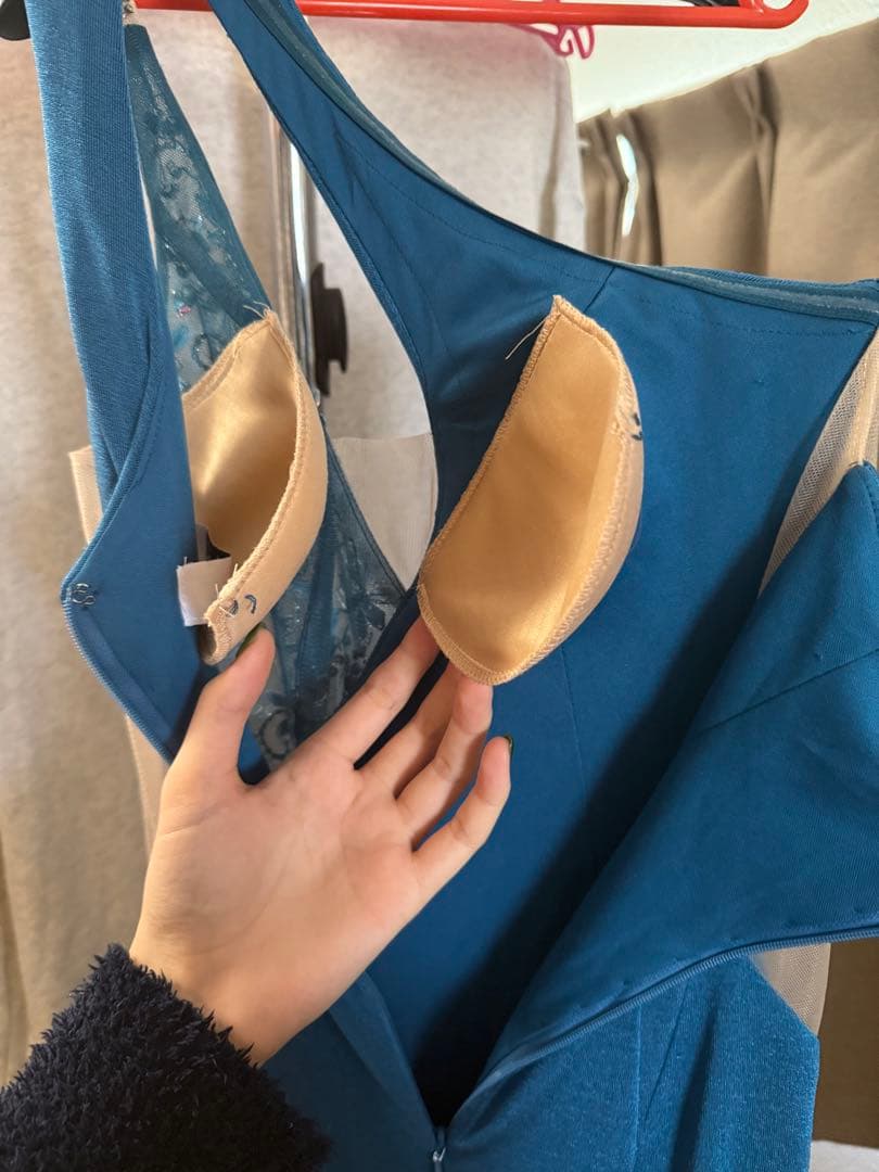 エンジェルアール　ロングドレス　AR25232-BL-S250728