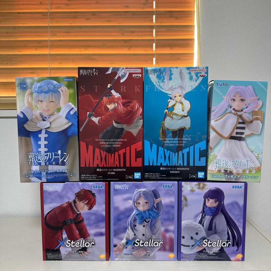 葬送のフリーレン フィギュア7体セット フリーレン プライズ 新品非