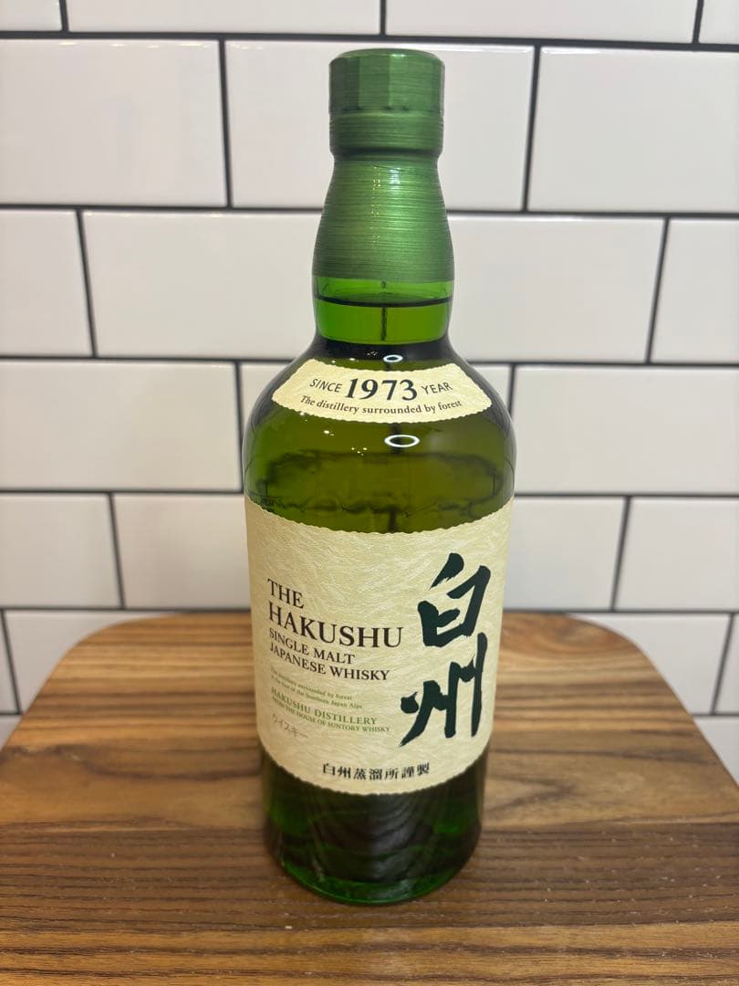 白州】未開栓 700ml THE HAKUSHU シングルモルトウイスキー！ - メルカリ