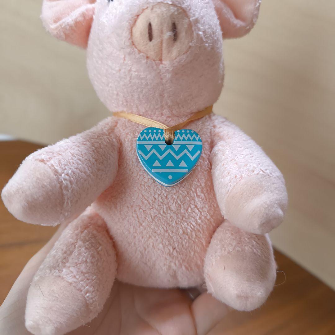 モンスイユ ショコラ ぶたぶた ハート ぶた レア ピンク色 オレンジ色ぬ