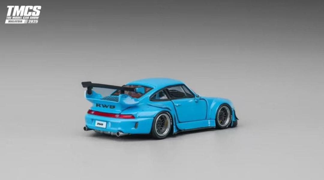 PGM 1/64 ポルシェ RWB 993 フル開閉モデル ブルー 限定