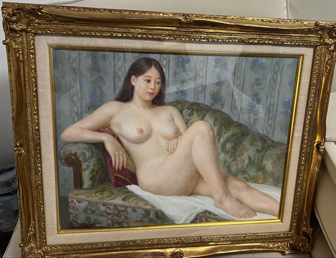 徳田宏行　人物画　女性像 楽天市場】絵画 徳田宏行 パステル画 『女性像』 人物 美人 優しい