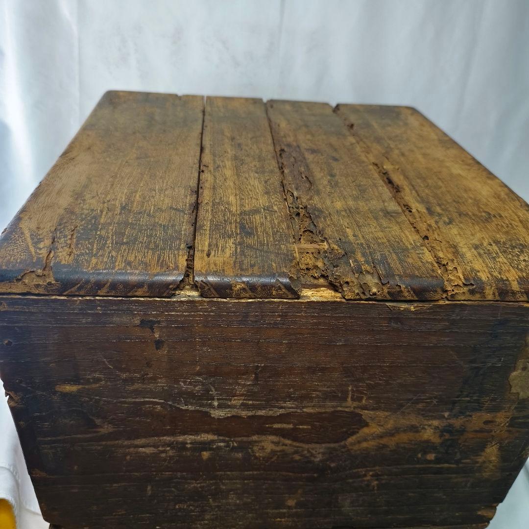 茶道具 霰様口丸釜 茶釜 釜師 大西浄古 共箱 茶釜 江戸骨董 古美術