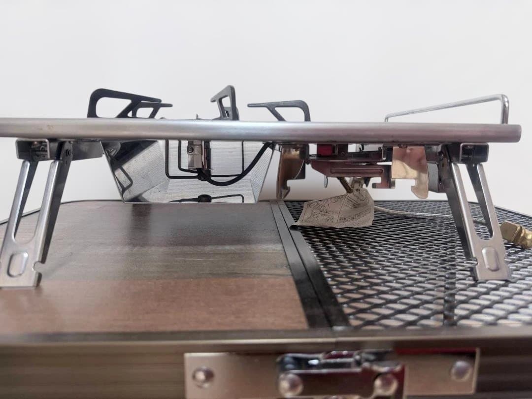 スノーピーク　 peak　ギガパワー プレートバーナー　専用袋あり