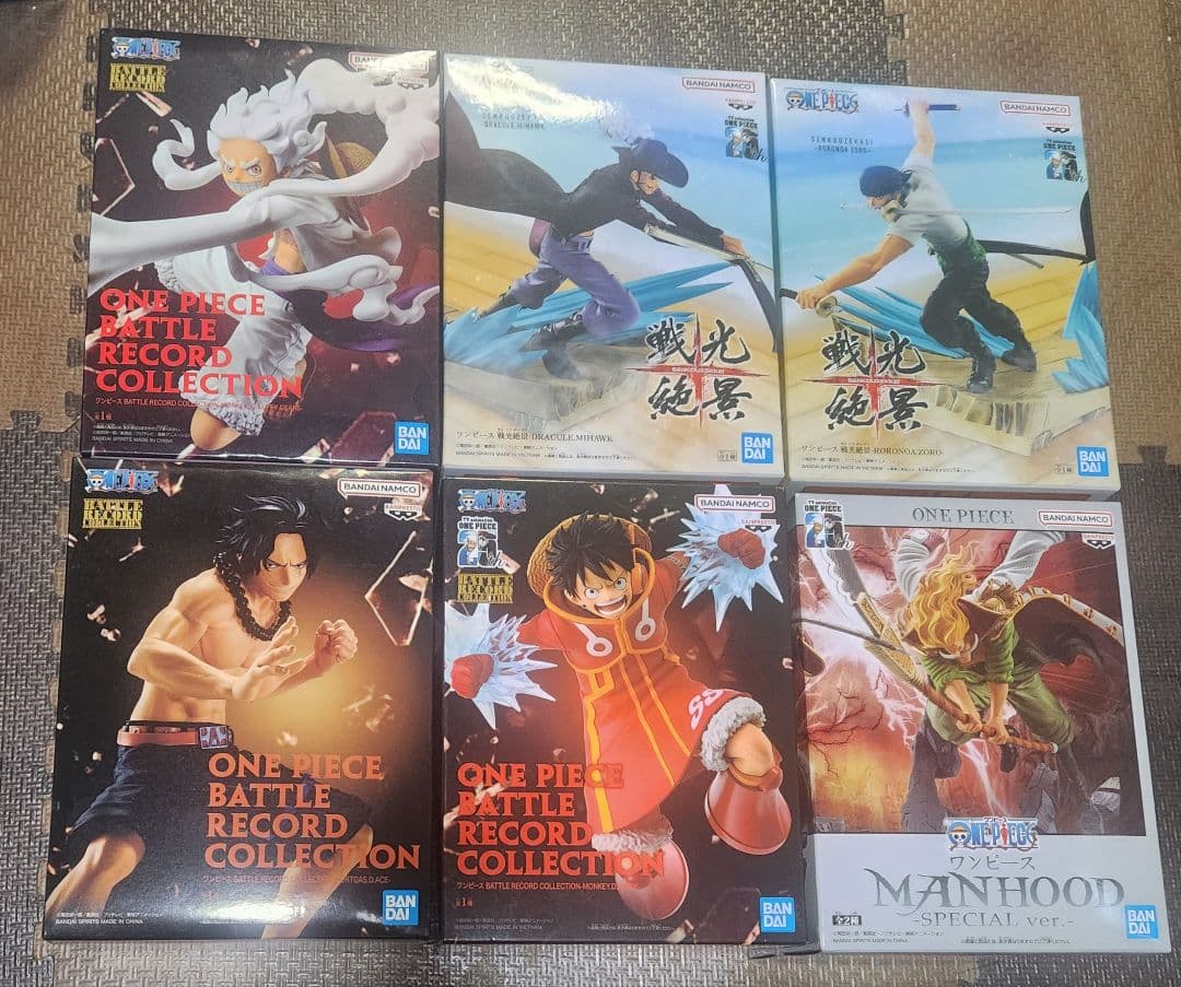 ワンピースGrandista ルームライト ワーコレ 他フィギュア 56個セット