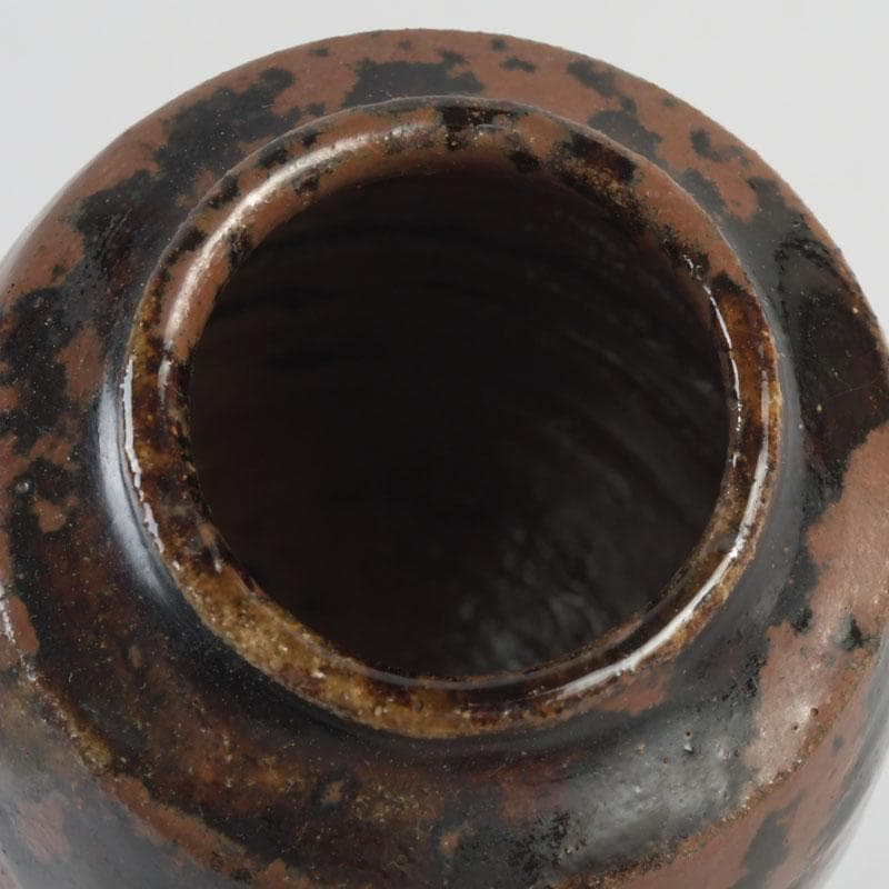 茶道具 瀬戸焼 古瀬戸 茶入 銘八千代 仕覆二点 即中斎極め箱