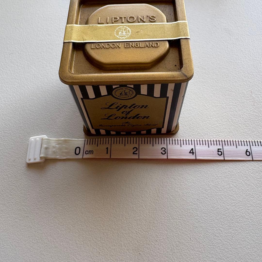 希少】リプトン ミニ紅茶缶 昭和レトロ