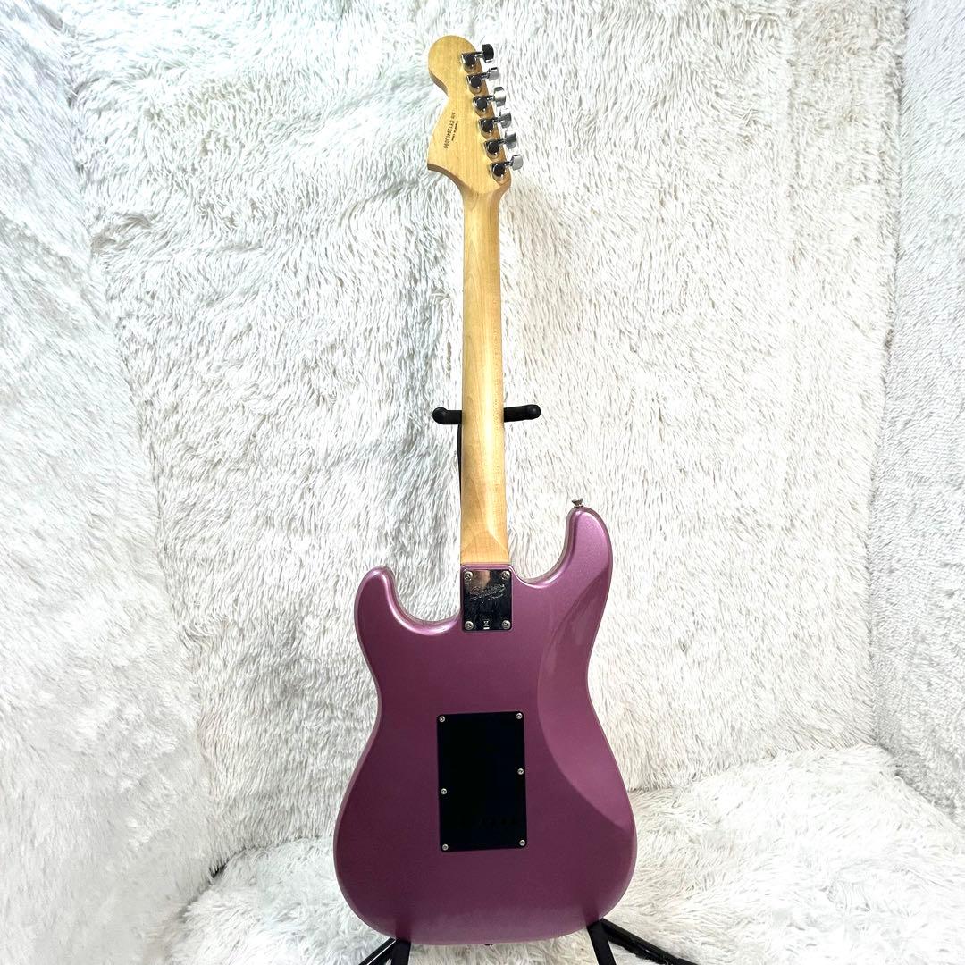 【美品レアカラー】Squier Fenderストラト バーガンディミスト