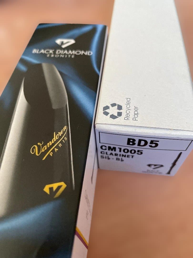 Vandoren BD5 B♭クラリネットマウスピース　箱あり　吹奏楽