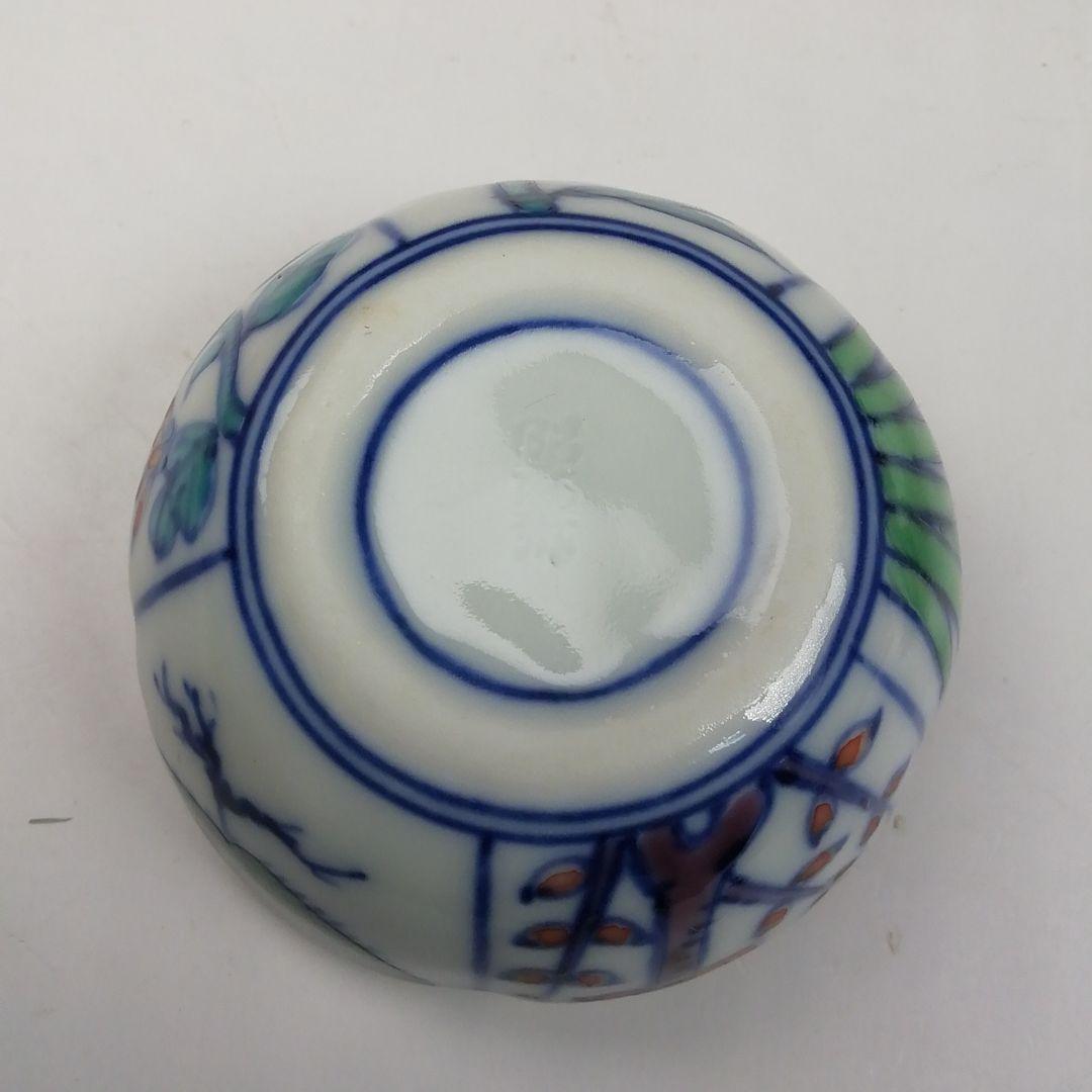 T839 香合 『干支 色絵 戌』『平安 高野昭阿弥 造』 共箱 茶道具