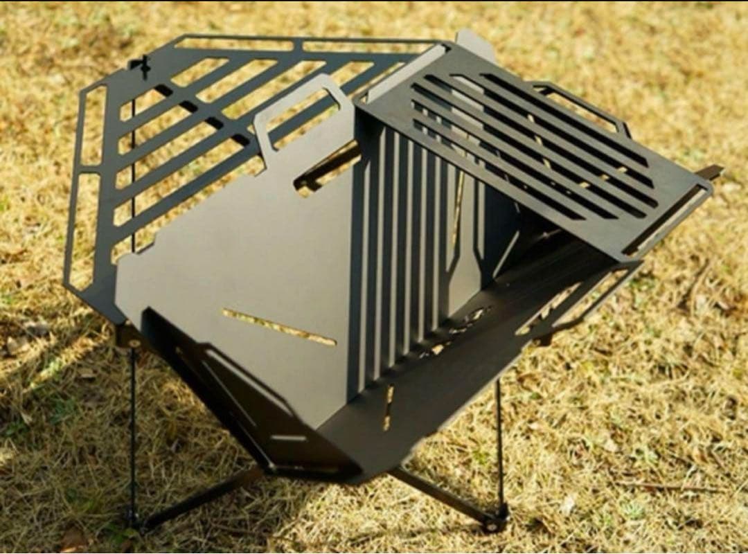 美品 ネイチャートーンズ NATURE TONES フュージョングリル 焚き火台