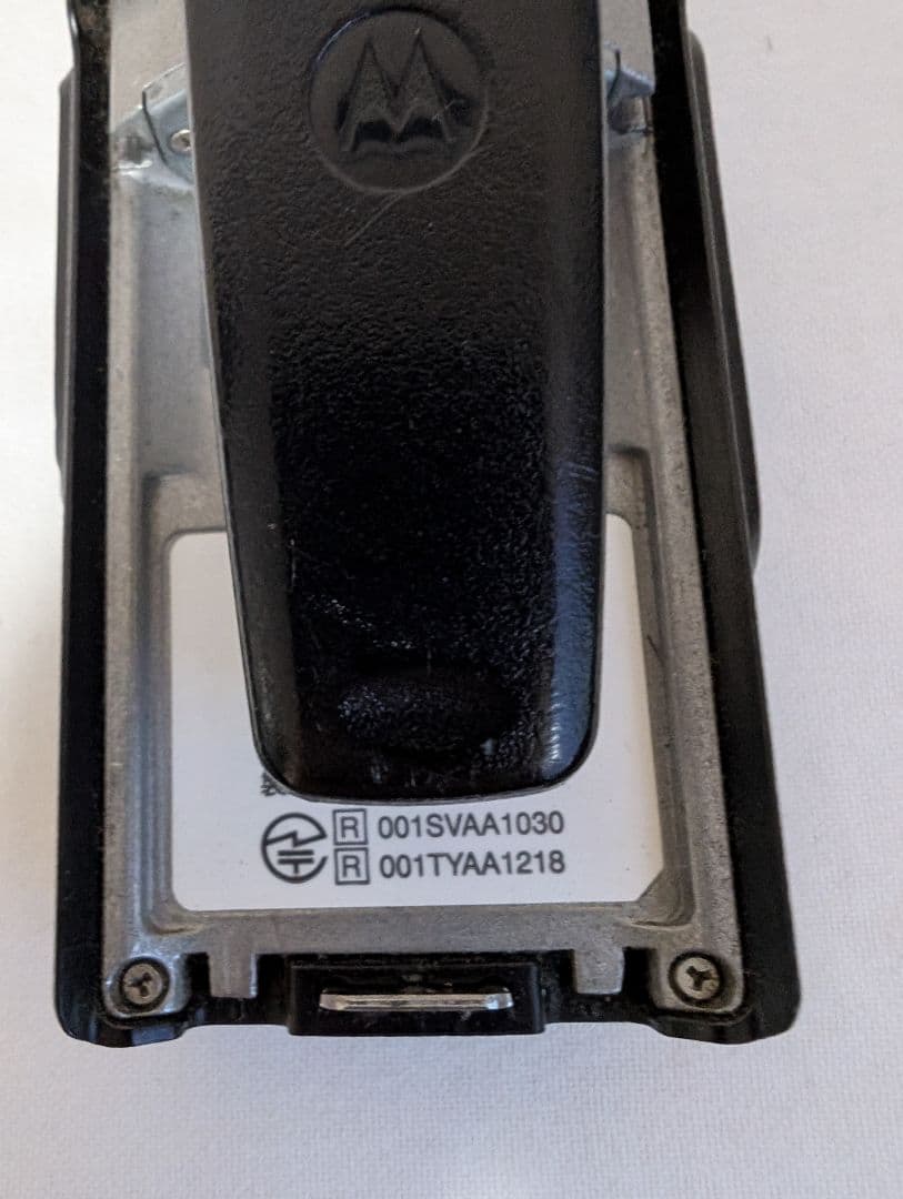 モトローラ デジタル簡易無線機 免許局 GDB4800×2台 スピーカーマイク付