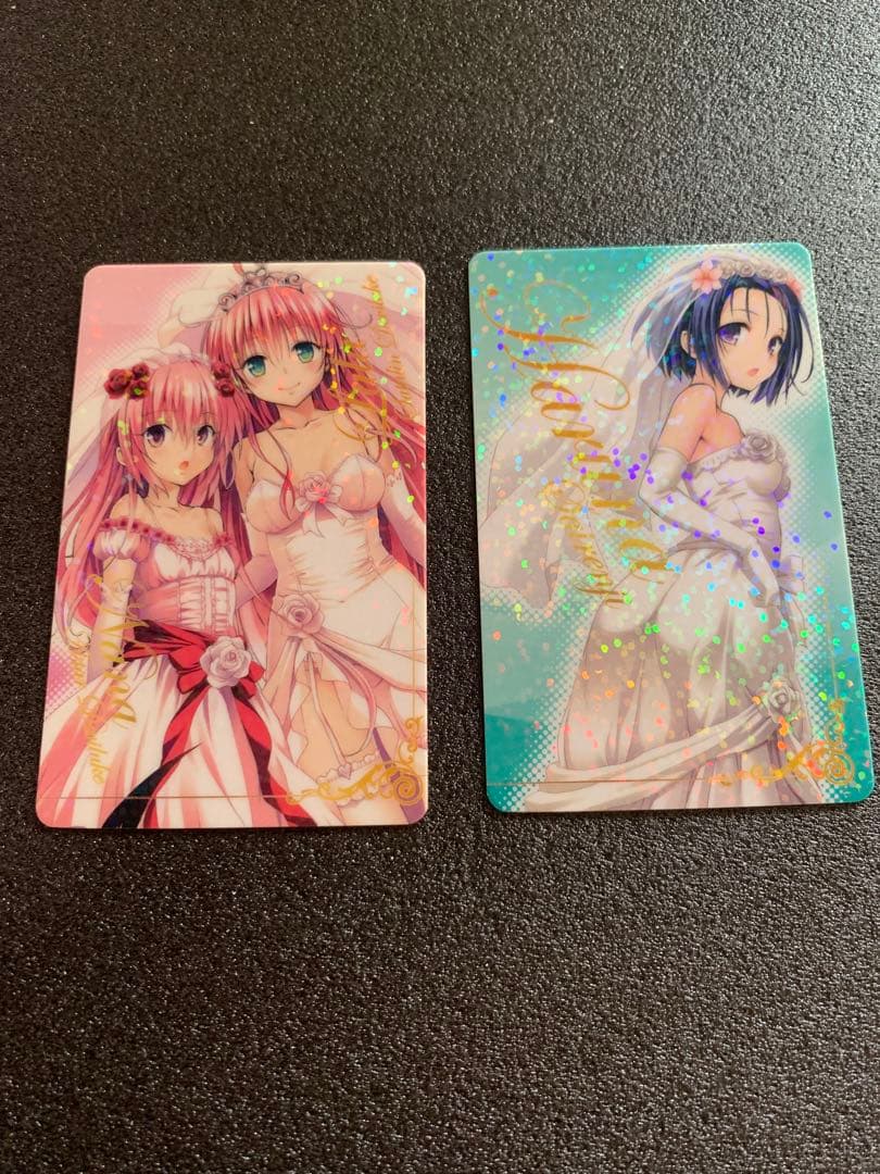 ToLOVEるダークネス ナツコミ ウエディングカード