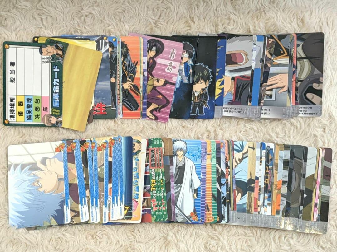 銀魂 クリアコレクション カード まとめ売り