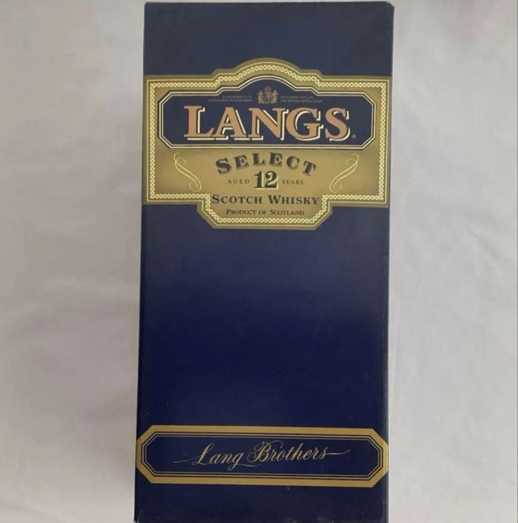LANG'S SELECT ラングス セレクト12年スコッチウイスキー