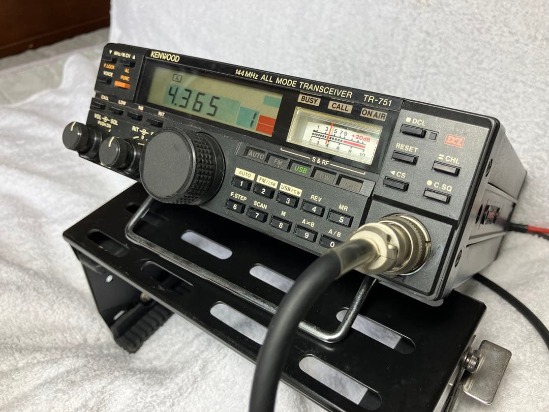ケンウッドTR－751 144MHzオールモードトランシーバー（10w）