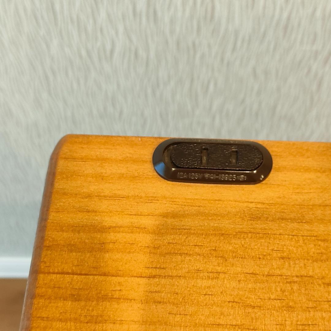 曙工芸 キャビネット パイン材 キャスター コンセント付き