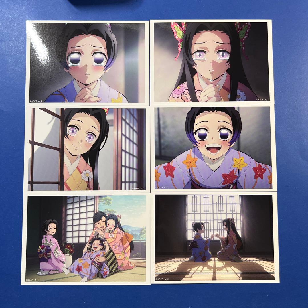 鬼滅の刃 無限城編 胡蝶しのぶ追憶ブロマイド バラ売り 胡蝶カナエ