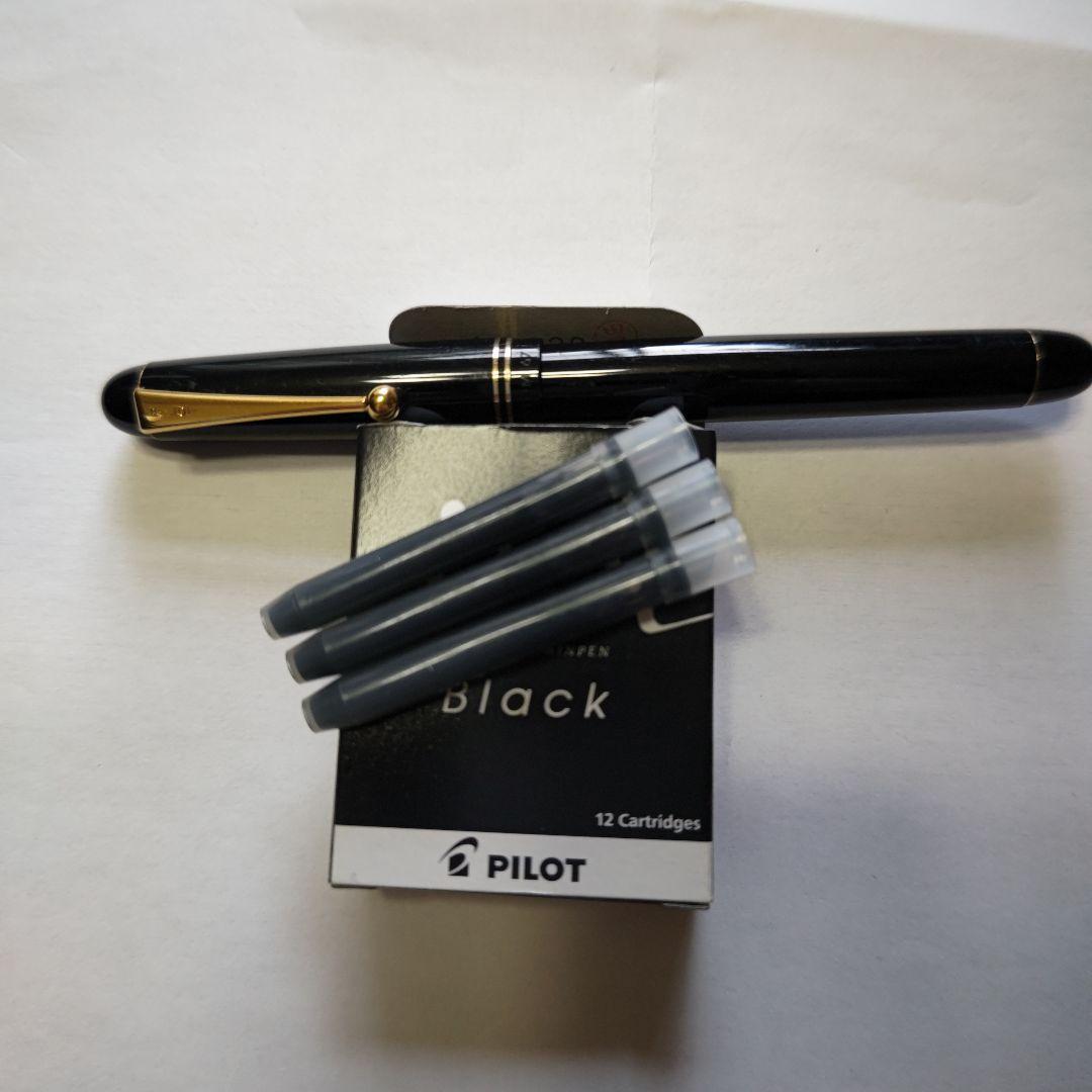 万年筆CUSTOM67／ペン先 14K 585 Mとカートリッジインク3個 オリジナルキッチン・日用品・その他 - 万年筆CUSTOM67／ペン先 14K