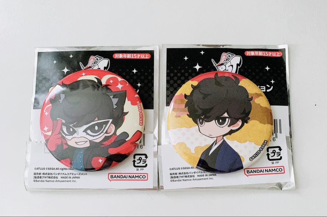 ペルソナ5 ナンジャタウン 缶バッジ ジョーカー 主人公 persona5 P5