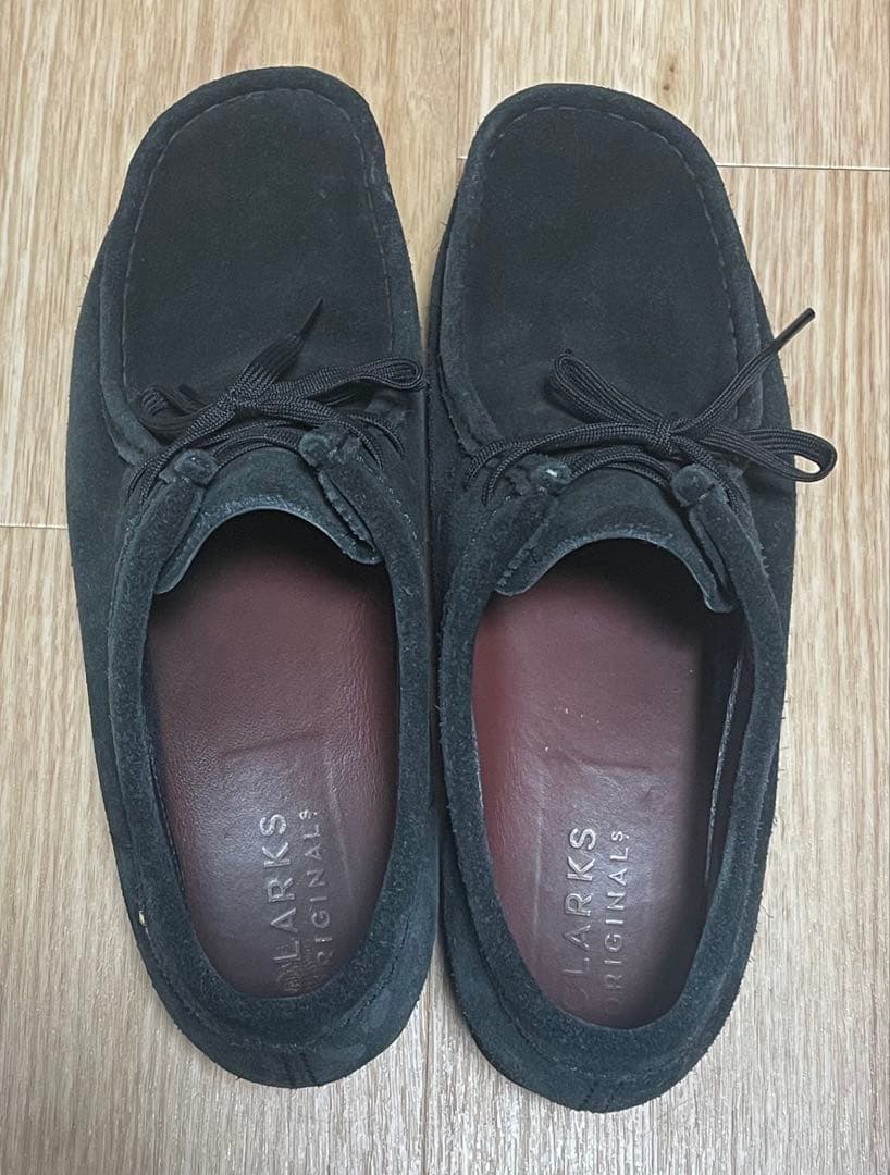 EU42 Clarks wallabee GTX クラークス　ワラビー　ブラック