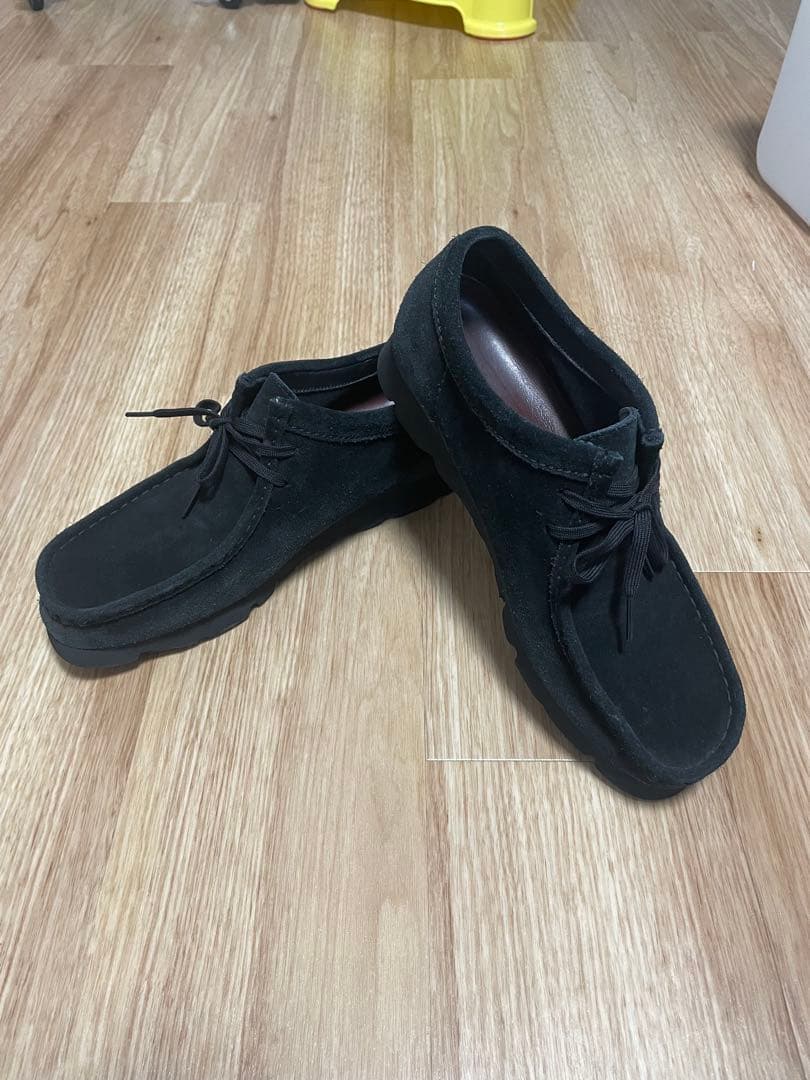 EU42 Clarks wallabee GTX クラークス　ワラビー　ブラック