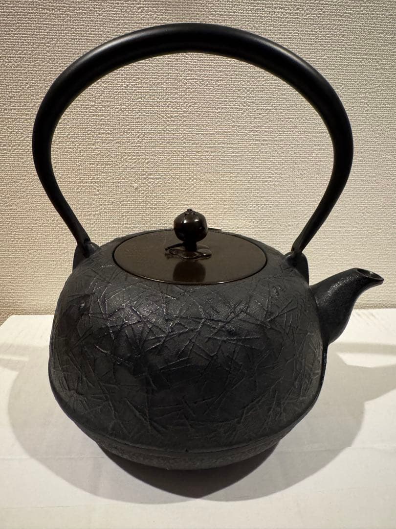 新品未使用 盛榮堂 南部鉄器 鉄瓶 茶器 工芸品 タグ付き