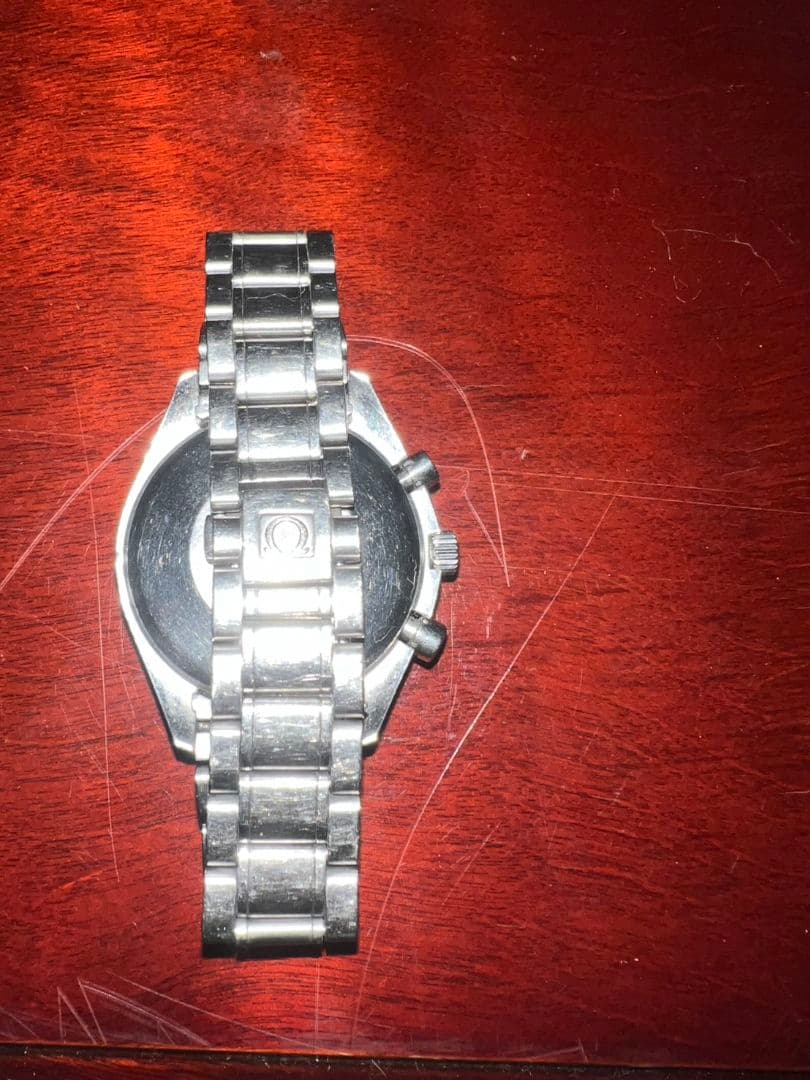 オメガ スピードマスター オートマチックステンレス 自動巻き シルバー文字盤