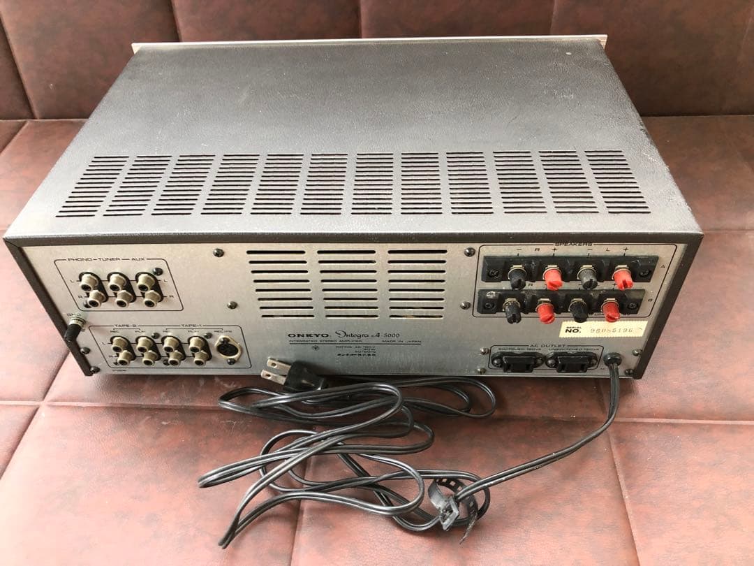 OMKYO プリメインアンプ A-5000 動作確認済み(J56)