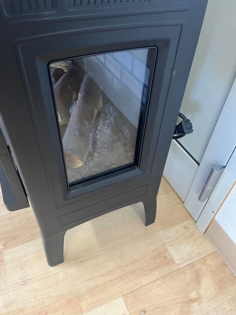 QVCジャパン フェイク暖炉型 電気ファンヒーター DFI-5010-01