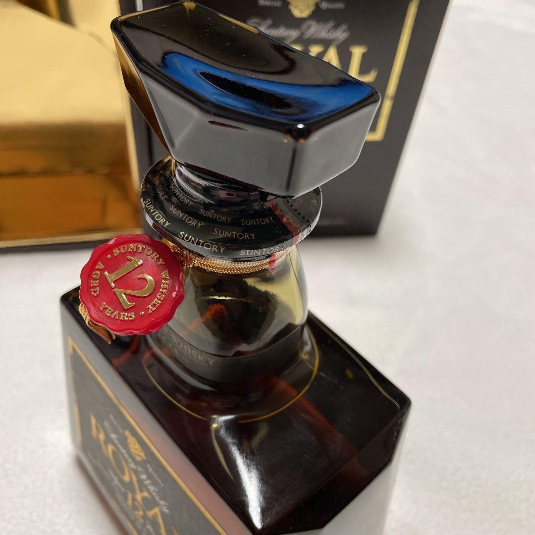 注文 未開栓 古酒 サントリー ウイスキー ローヤル 12年 黒ラベル 未開
