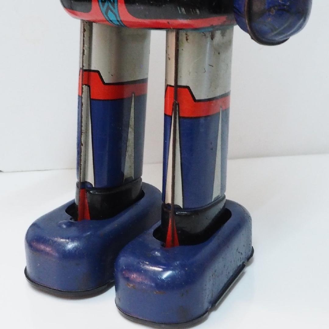 ポピー【UFOロボ グレンンダイザー動作確認済】ブリキ ゼンマイ歩行 TIN