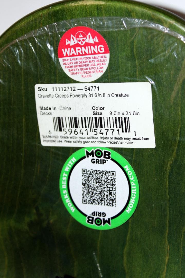 新品未使用 Creature Gravette Deck デッキ 8.1