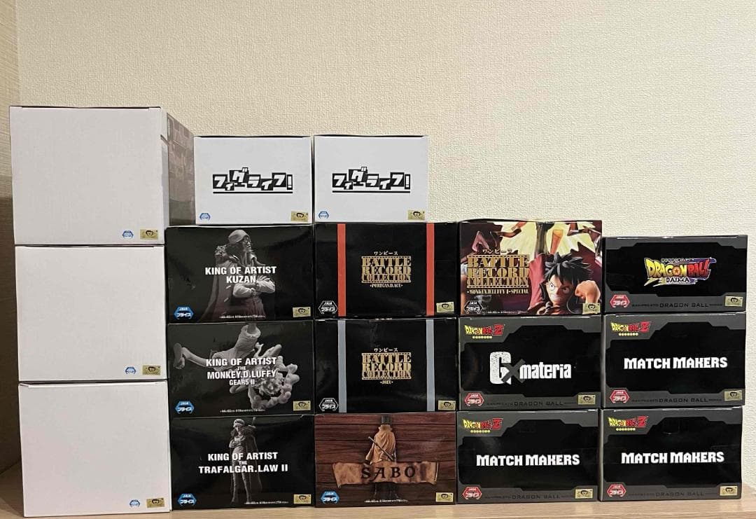 フィギュアまとめ売り 17個セット ワンピース ドラゴンボール