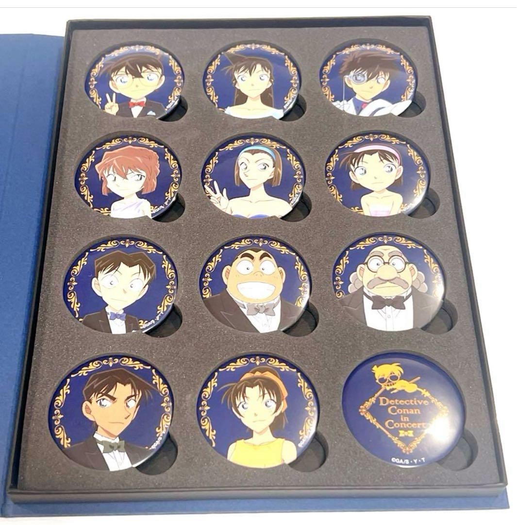 美品 名探偵コナン コンサート2019 S席限定特典缶バッジ コンプセット