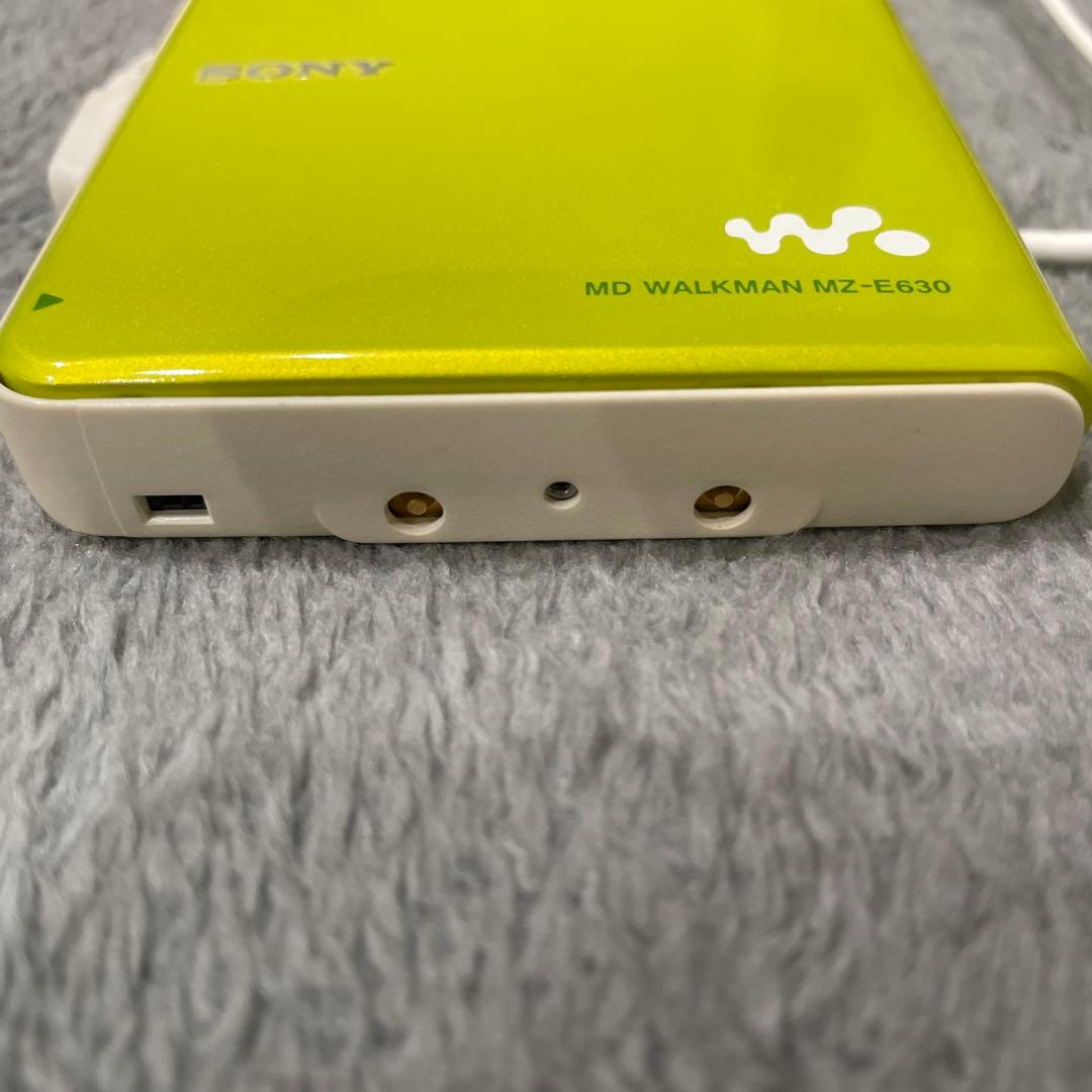 SONY ポータブルMDプレーヤー WALKMAN MZ-E630 - メルカリ